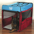 XL big dog crate: soft travel dog crate
